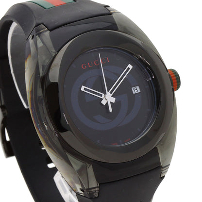 GUCCI グッチ 137.1 SYNC シンク シェリーライン 腕時計 SS メンズ 中古