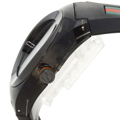 GUCCI グッチ 137.1 SYNC シンク シェリーライン 腕時計 SS メンズ 中古