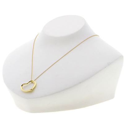 TIFFANY&Co. ティファニー オープンハート ネックレス K18YG レディース 中古