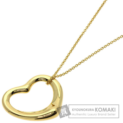TIFFANY&Co. ティファニー オープンハート ネックレス K18YG レディース 中古