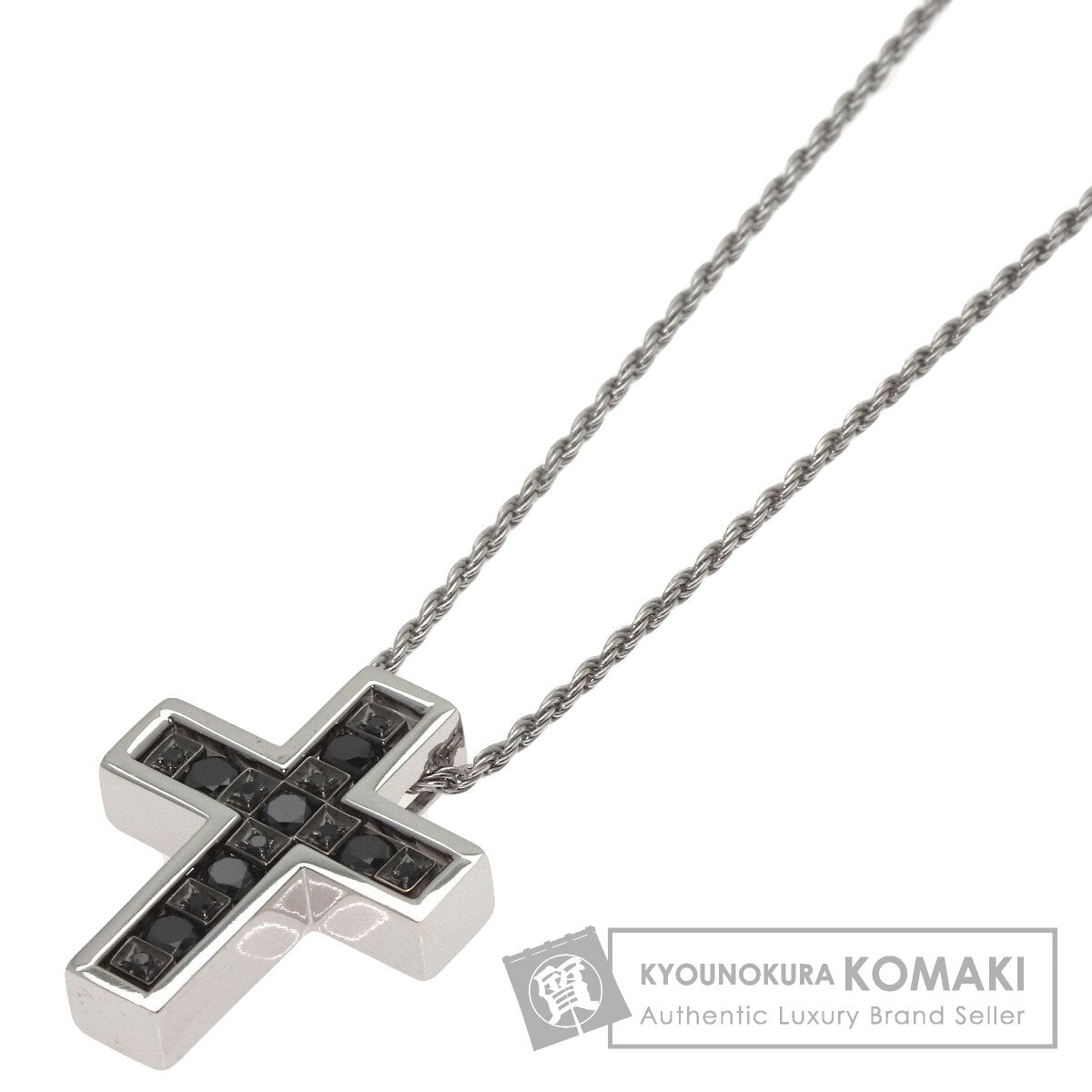 ダミアーニ ベルエポック クロスモチーフ ブラックダイヤモンド ネックレス 中古 商品画像1