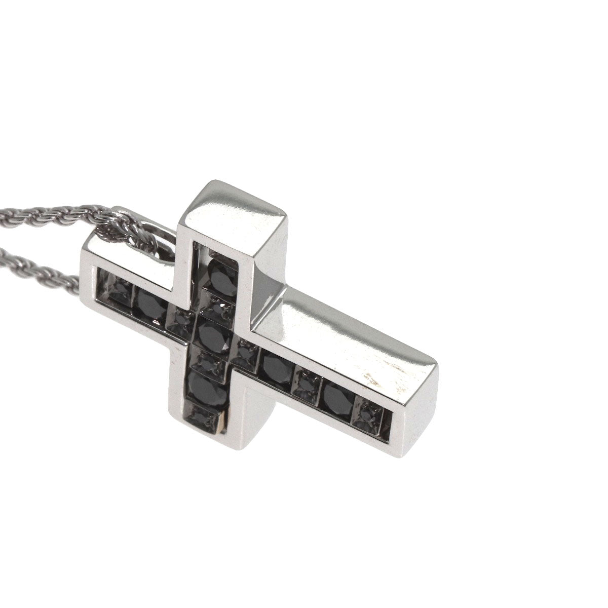 ダミアーニ ベルエポック クロスモチーフ ブラックダイヤモンド ネックレス 中古 商品画像9