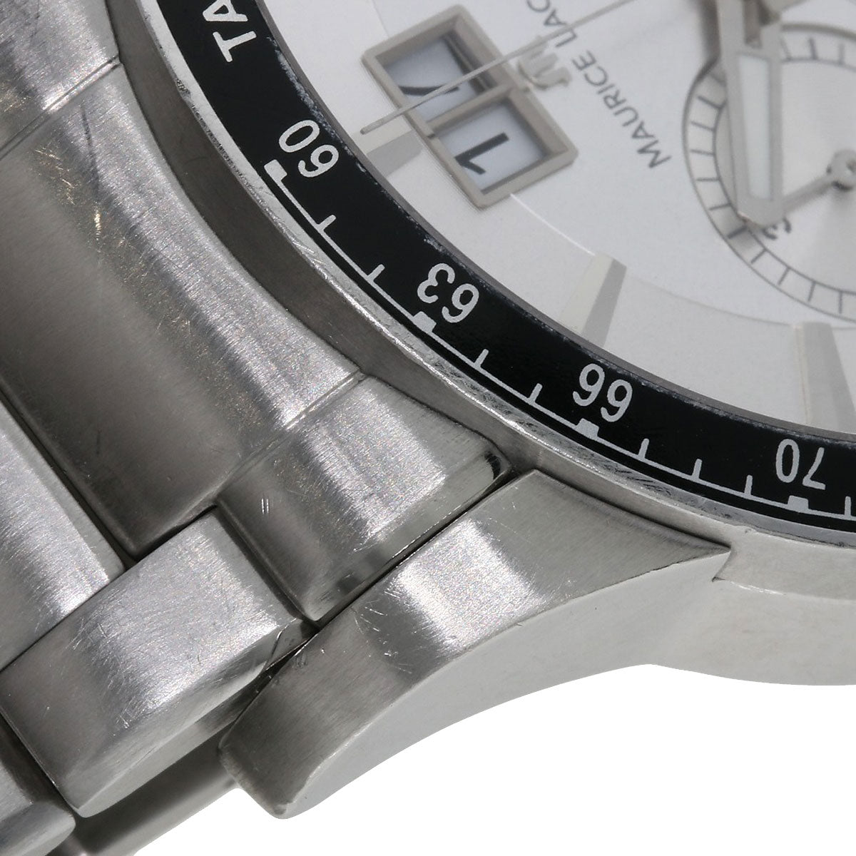 MAURICE LACROIX モーリスラクロア MI1098 ミロス クロノ 腕時計 SS メンズ 中古