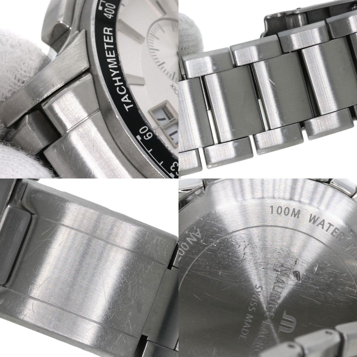 MAURICE LACROIX モーリスラクロア MI1098 ミロス クロノ 腕時計 SS メンズ 中古