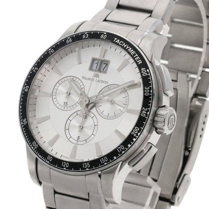 MAURICE LACROIX モーリスラクロア MI1098 ミロス クロノ 腕時計 SS メンズ 中古