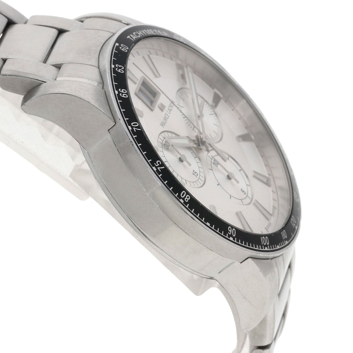 MAURICE LACROIX モーリスラクロア MI1098 ミロス クロノ 腕時計 SS メンズ 中古