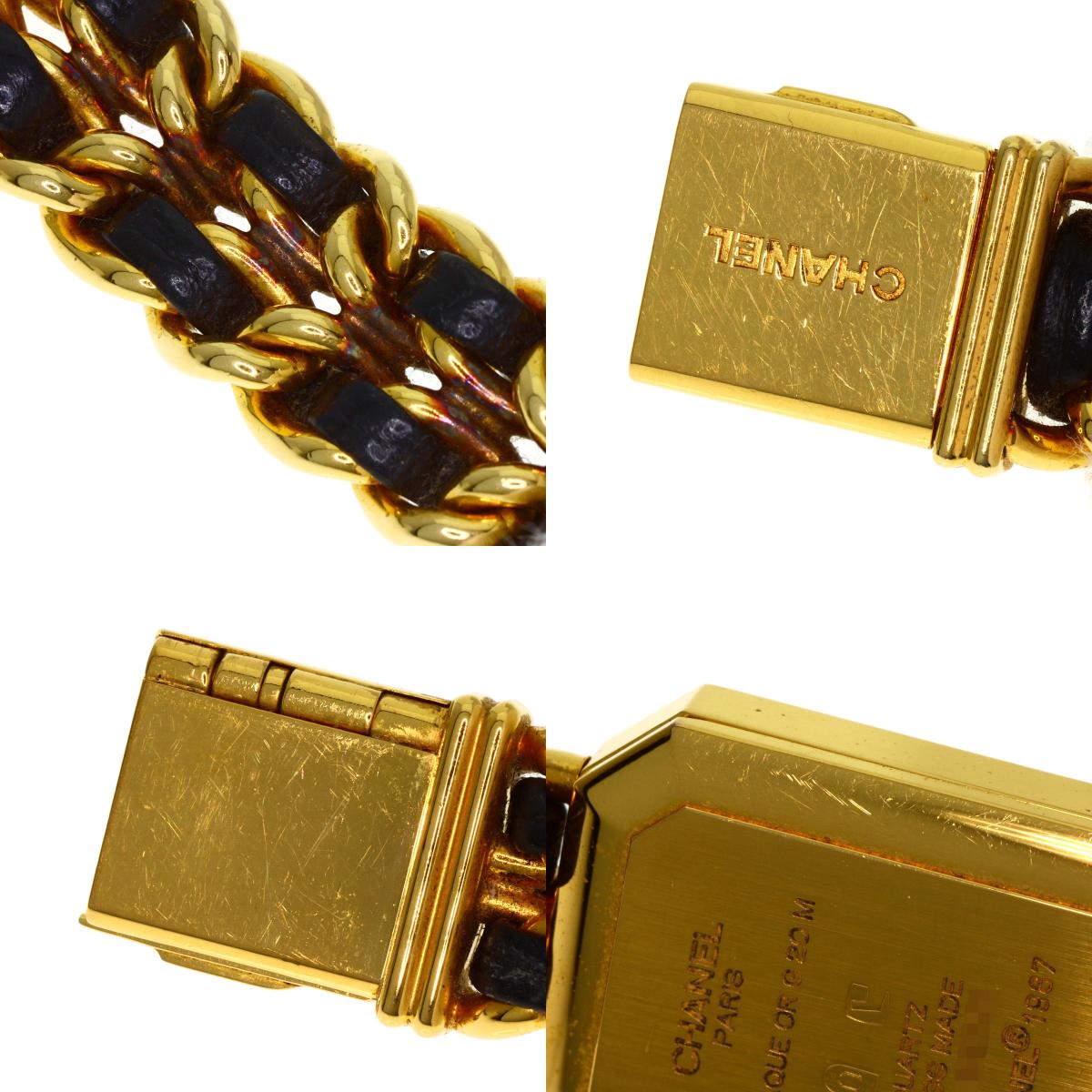 CHANEL シャネル H0001 プルミエール S 腕時計 GP レディース 中古