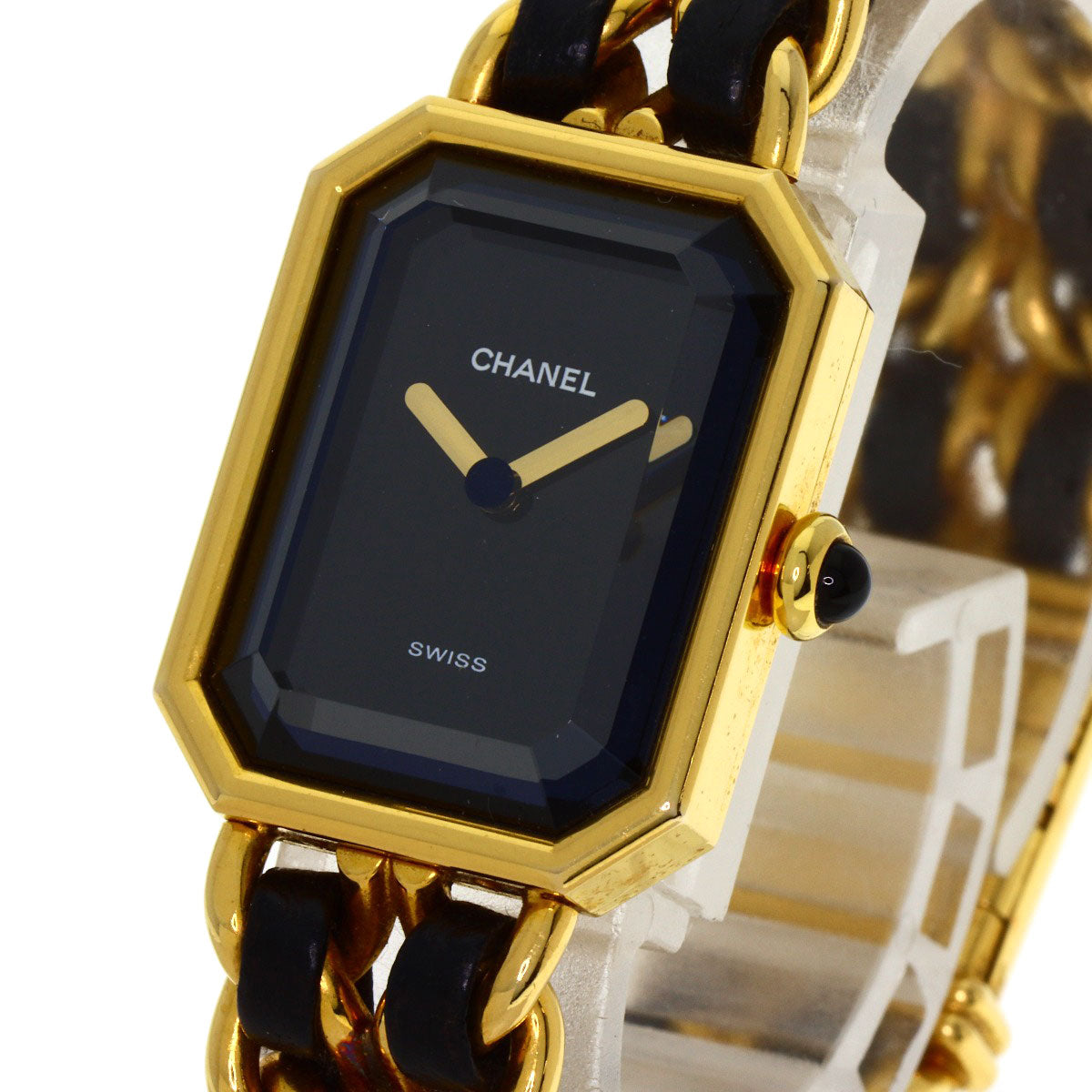 CHANEL シャネル H0001 プルミエール S 腕時計 GP レディース 中古