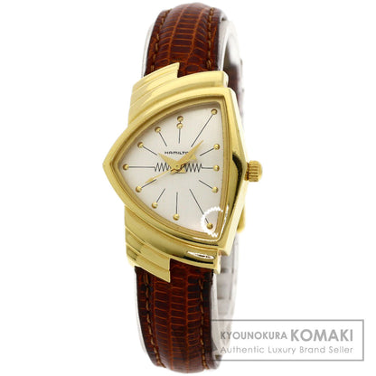 HAMILTON ハミルトン 6528 ベンチュラ 腕時計 GP レディース 中古