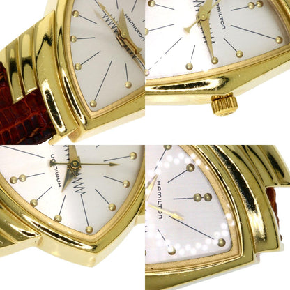 HAMILTON ハミルトン 6528 ベンチュラ 腕時計 GP レディース 中古