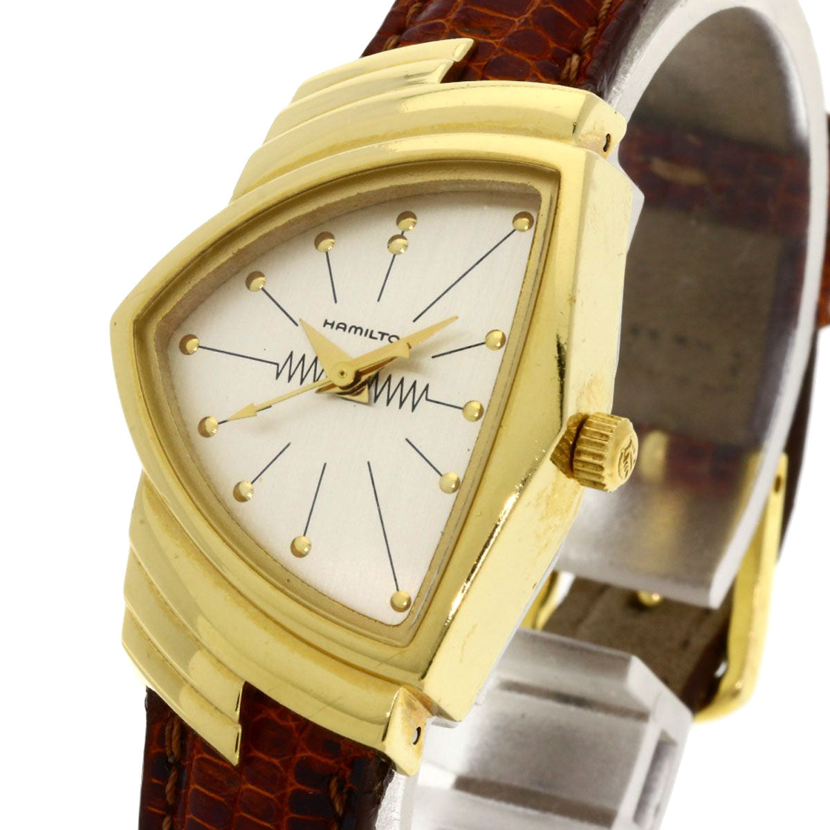 HAMILTON ハミルトン 6528 ベンチュラ 腕時計 GP レディース 中古