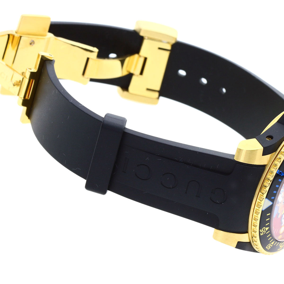GUCCI グッチ 136.3 DIVE 三匹の子豚 腕時計 GP メンズ 中古