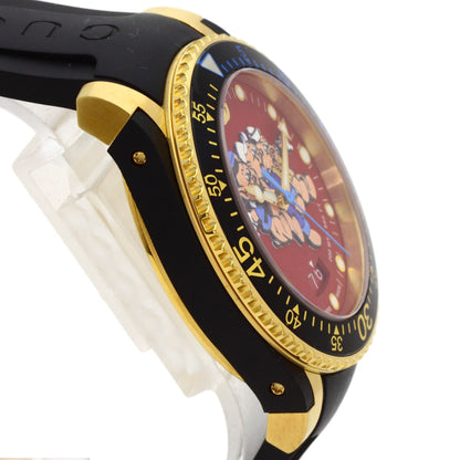 GUCCI グッチ 136.3 DIVE 三匹の子豚 腕時計 GP メンズ 中古