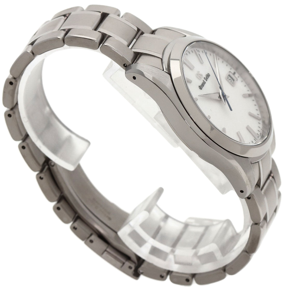 SEIKO セイコー SBGX355 グランドセイコー ヘリテージコレクション 雪白 腕時計 チタン メンズ 中古