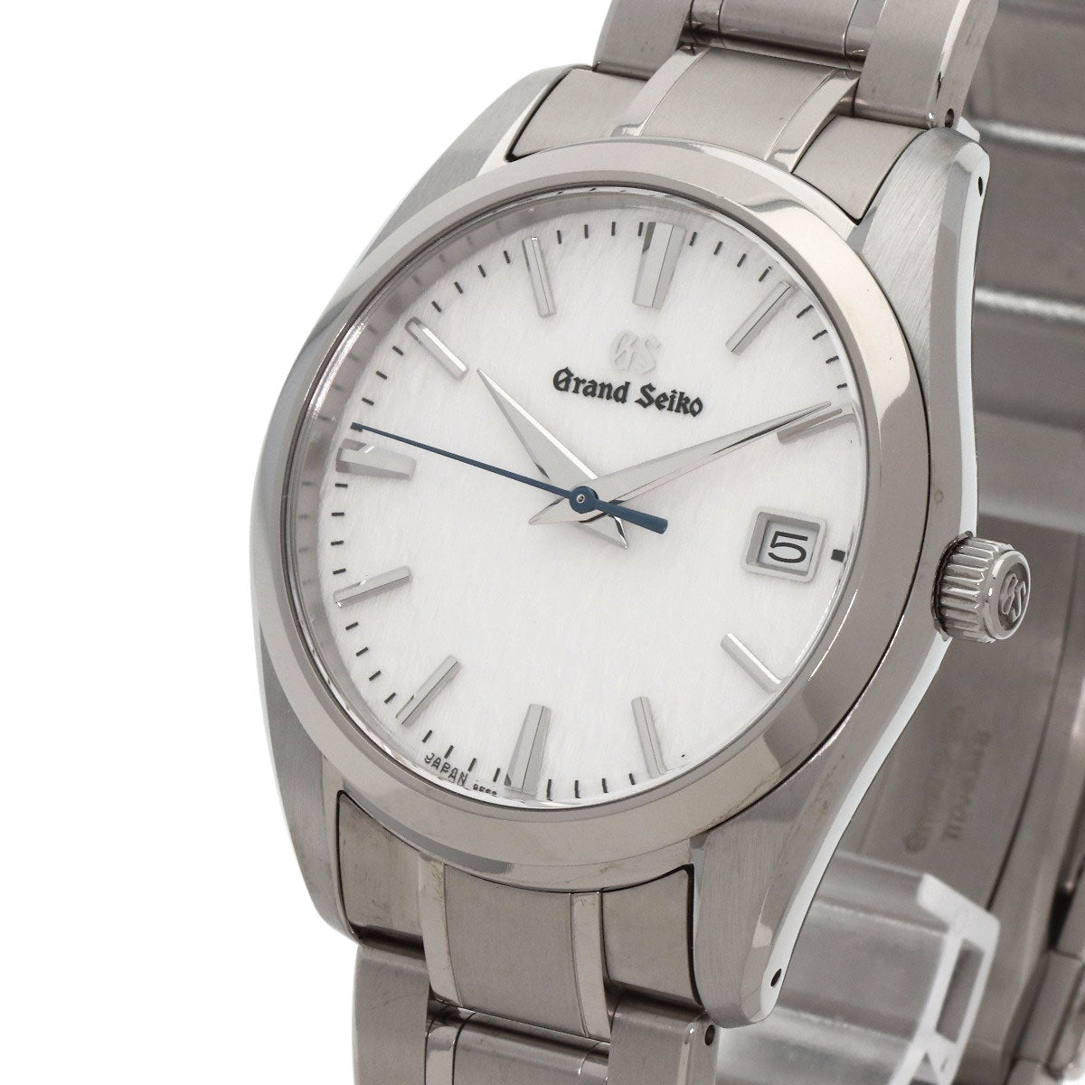 SEIKO セイコー SBGX355 グランドセイコー ヘリテージコレクション 雪白 腕時計 チタン メンズ 中古