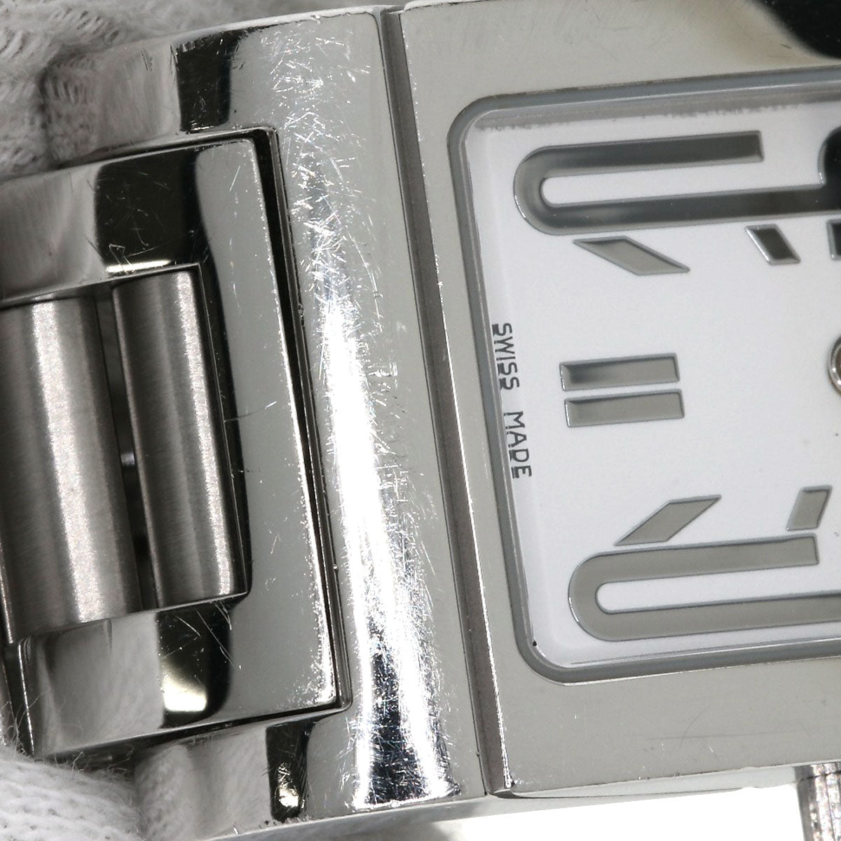 BVLGARI ブルガリ RT39S レッタンゴロ 腕時計 SS レディース 中古
