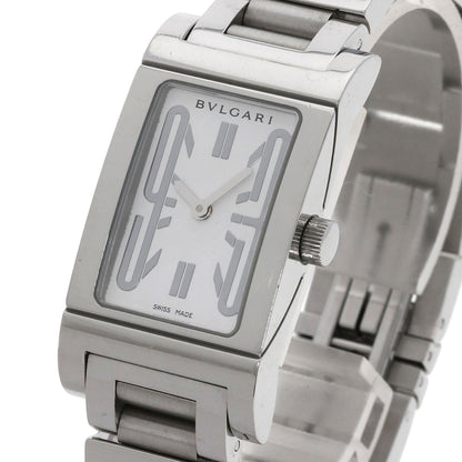 BVLGARI ブルガリ RT39S レッタンゴロ 腕時計 SS レディース 中古