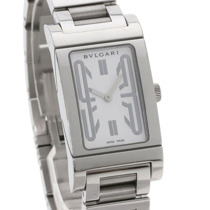 BVLGARI ブルガリ RT39S レッタンゴロ 腕時計 SS レディース 中古