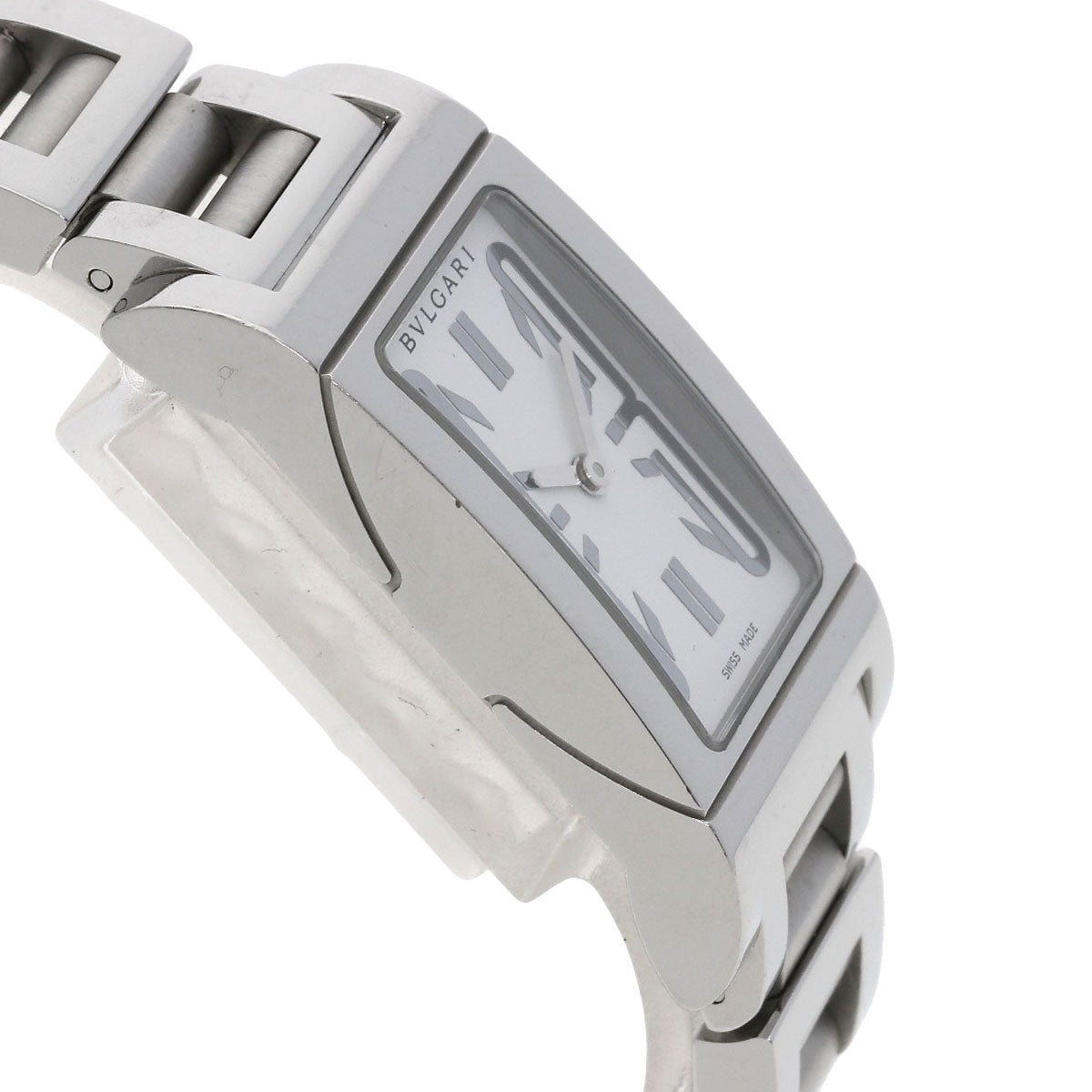 BVLGARI ブルガリ RT39S レッタンゴロ 腕時計 SS レディース 中古