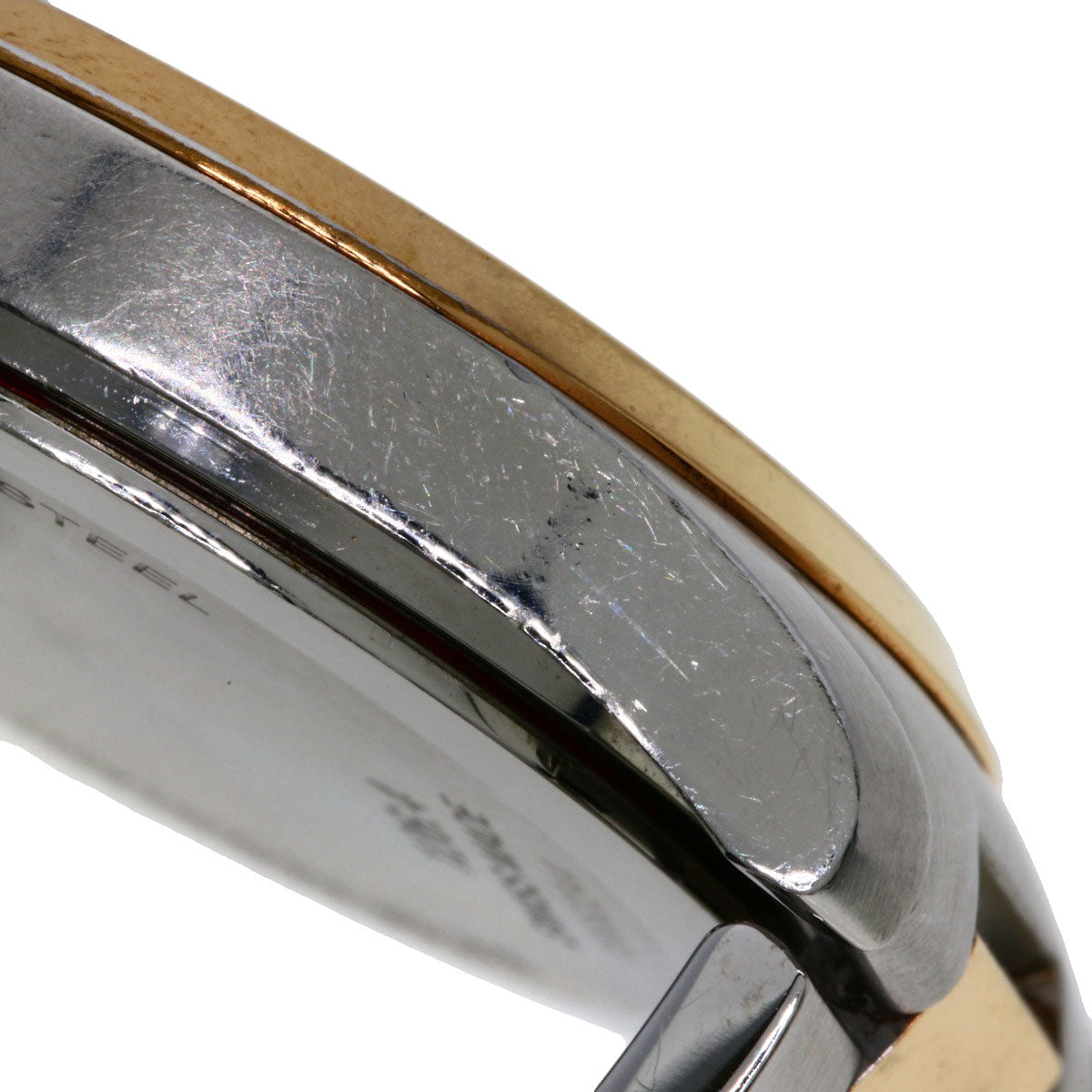 GUCCI グッチ 126.4 ラウンドフェイス 腕時計 SS メンズ 中古