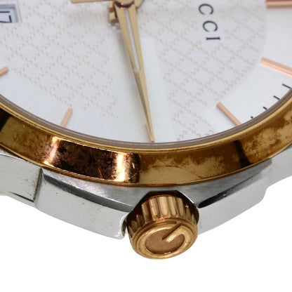 GUCCI グッチ 126.4 ラウンドフェイス 腕時計 SS メンズ 中古