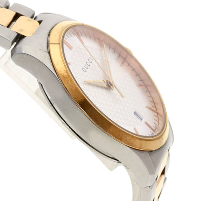 GUCCI グッチ 126.4 ラウンドフェイス 腕時計 SS メンズ 中古