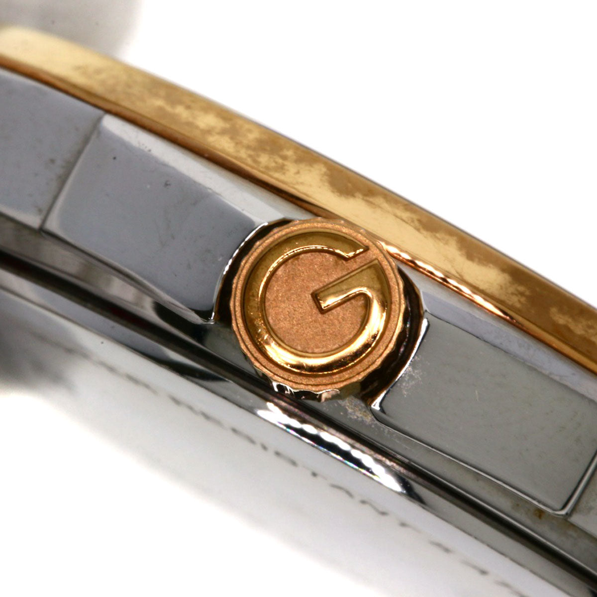 GUCCI グッチ 126.4 ラウンドフェイス 腕時計 SS メンズ 中古