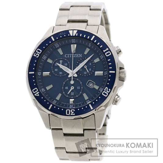 CITIZEN シチズン V010-6772F ラウンドフェイス 腕時計 SS メンズ 中古