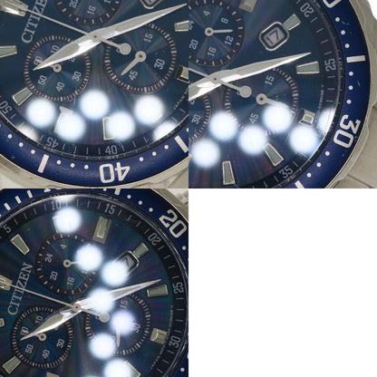 CITIZEN シチズン V010-6772F ラウンドフェイス 腕時計 SS メンズ 中古