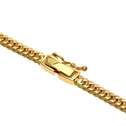 SELECT JEWELRY セレクトジュエリー 喜平 キヘイ 6面 ダブル ネックレス K18YG メンズ 中古
