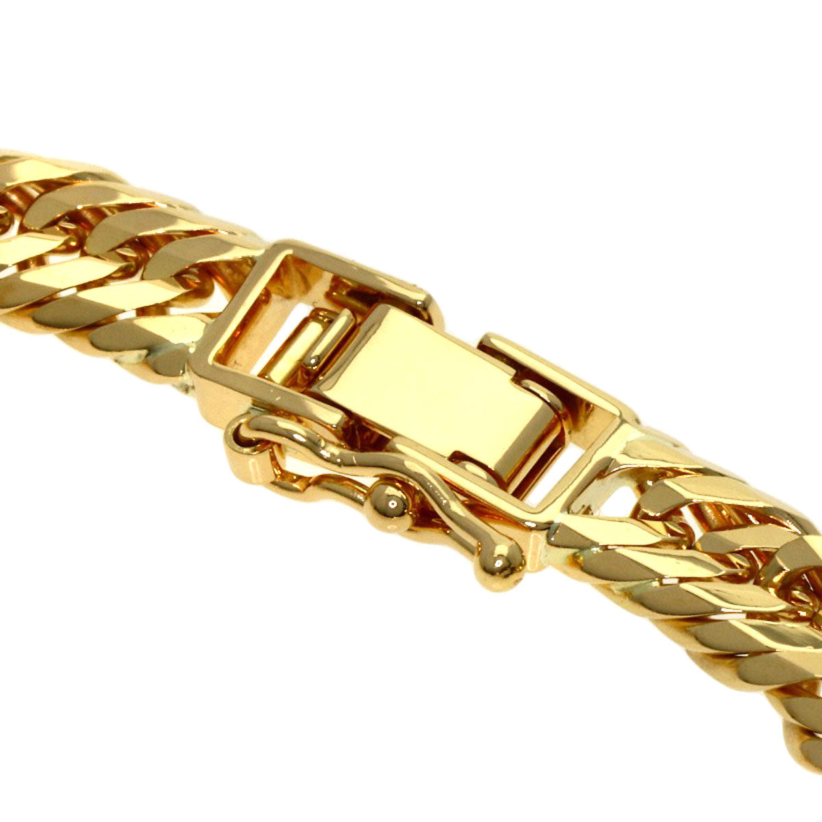 SELECT JEWELRY セレクトジュエリー 喜平 キヘイ 12面 トリプル ブレスレット K18YG レディース 中古