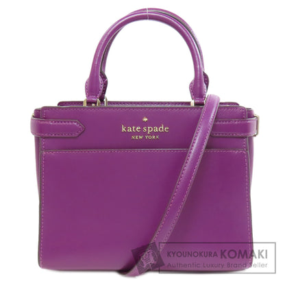 kate spade ケイトスペード 2WAY ハンドバッグ PVC レディース 中古