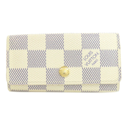 LOUIS VUITTON ルイヴィトン N60020 ミュルティクレ4 キーケース ダミエキャンバス レディース 中古