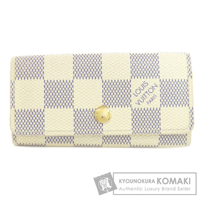 LOUIS VUITTON ルイヴィトン N60020 ミュルティクレ4 キーケース ダミエキャンバス レディース 中古