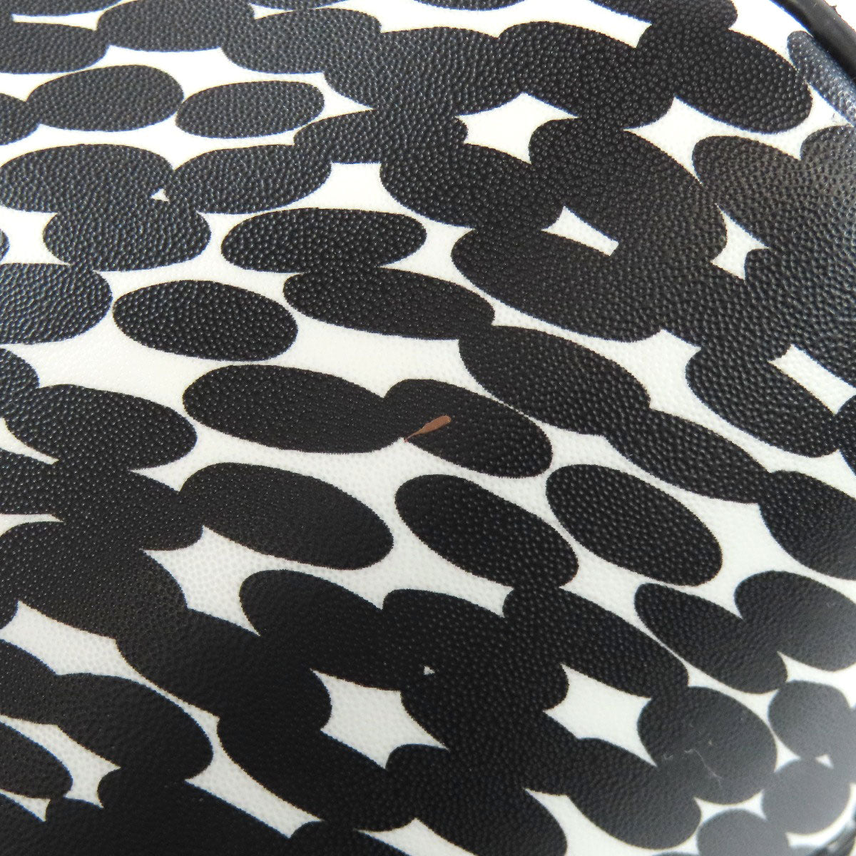 kate spade ケイトスペード 総柄 2WAY ハンドバッグ PVC レディース 中古