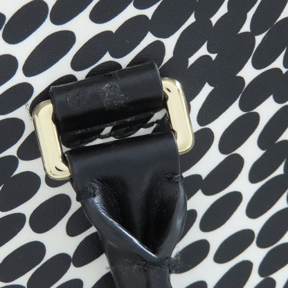 kate spade ケイトスペード 総柄 2WAY ハンドバッグ PVC レディース 中古