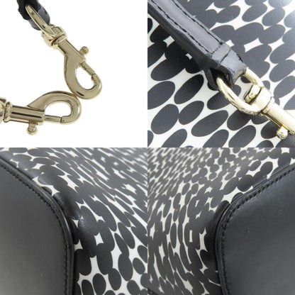 kate spade ケイトスペード 総柄 2WAY ハンドバッグ PVC レディース 中古