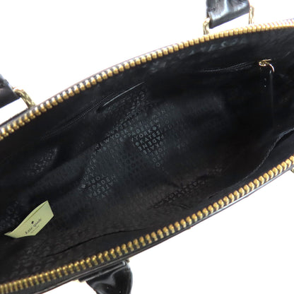 kate spade ケイトスペード 総柄 2WAY ハンドバッグ PVC レディース 中古