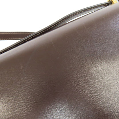 HERMES エルメス コンスタンスミニ ゴールド金具 ショルダーバッグ ボックスカーフ レディース 中古