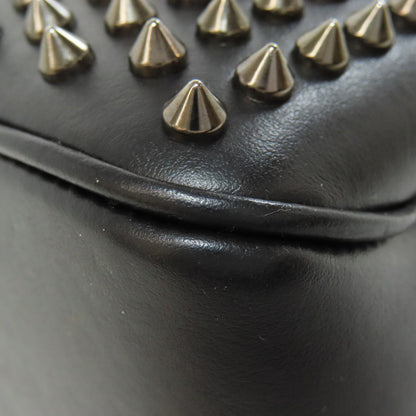 Christian Louboutin クリスチャンルブタン スパイク ショルダーバッグ レザー レディース 中古