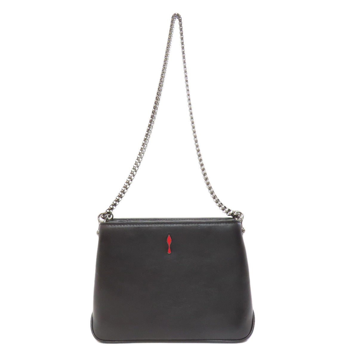 Christian Louboutin クリスチャンルブタン スパイク ショルダーバッグ レザー レディース 中古