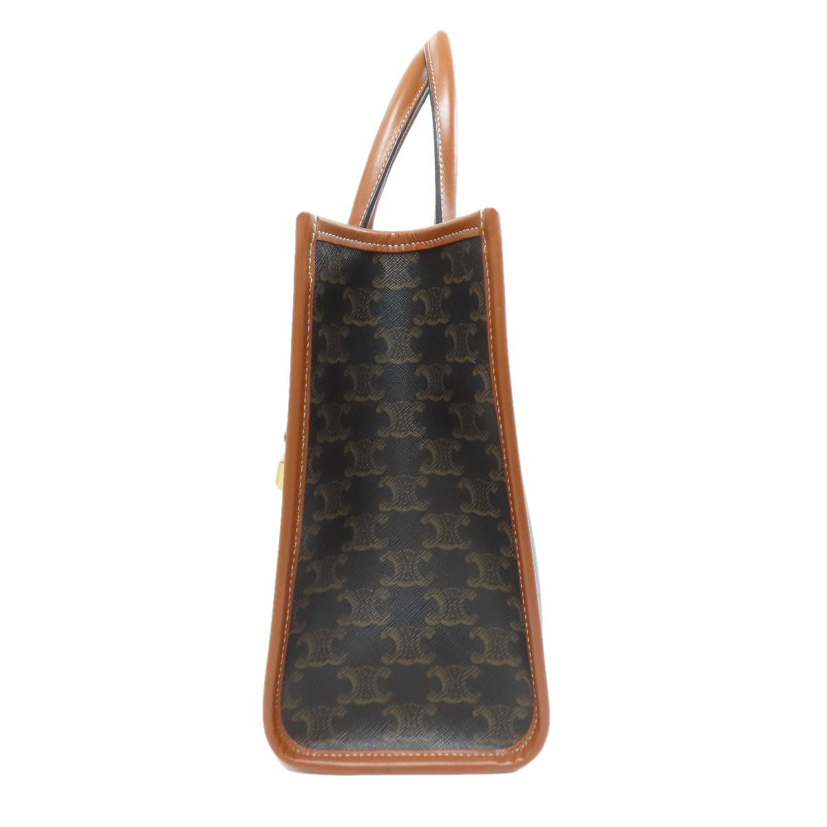 CELINE セリーヌ トリオンフ 2WAY トートバッグ PVC レディース 中古