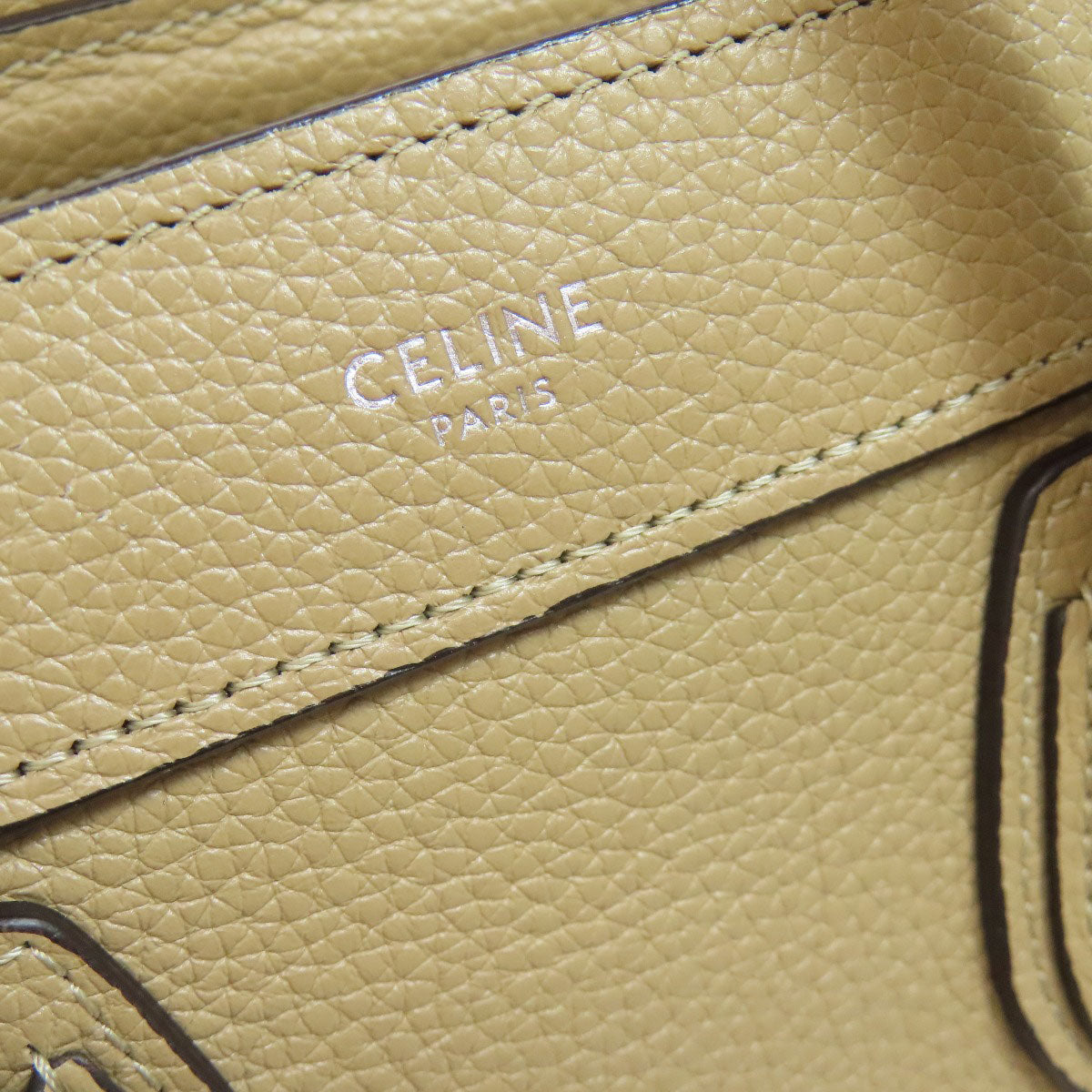 CELINE セリーヌ ラゲージナノ 2WAY ハンドバッグ カーフ レディース 中古