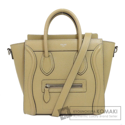 CELINE セリーヌ ラゲージナノ 2WAY ハンドバッグ カーフ レディース 中古