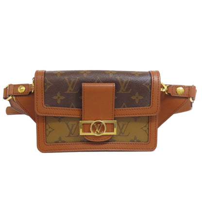 LOUIS VUITTON ルイヴィトン M44586 バムバッグ ドーフィーヌ ボディバッグ モノグラムリバース レディース 中古