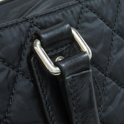 CHANEL シャネル パリ ニューヨーク シルバー金具 トートバッグ ナイロン レディース 中古