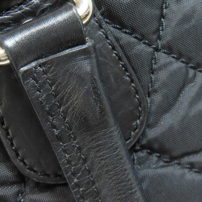 CHANEL シャネル パリ ニューヨーク シルバー金具 トートバッグ ナイロン レディース 中古