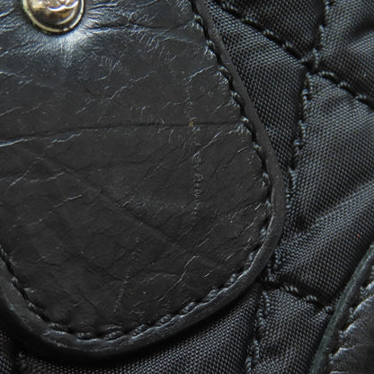 CHANEL シャネル パリ ニューヨーク シルバー金具 トートバッグ ナイロン レディース 中古
