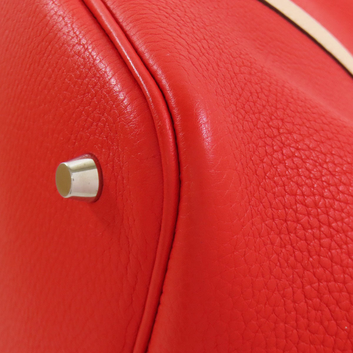 HERMES エルメス ピコタンロック カザック MM シルバー金具 ハンドバッグ トリヨンクレマンス レディース 中古