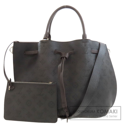 LOUIS VUITTON ルイヴィトン M54402 ジロラッタ トートバッグ マヒナレザー レディース 中古